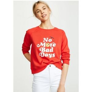 Rebecca Minkoff Red Sweatshirt with Graphic Print